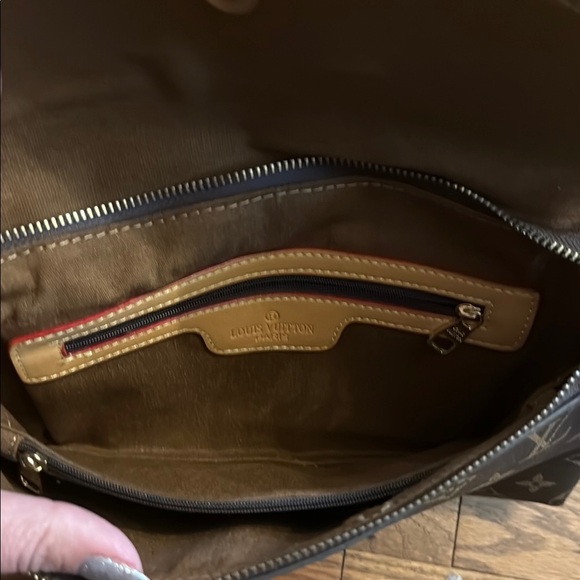 Brown Monogram Crossbody Bag - Picture 5 of 11